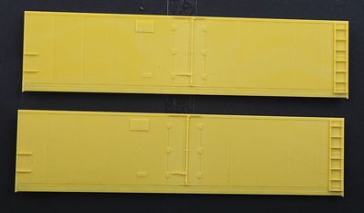 Accurail 423 HO Scale Steel Reefer Sides -- Hinged-Door Version 1 Pair