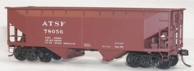 Accurail 7701 HO Scale Os Twin HOpper Atsf