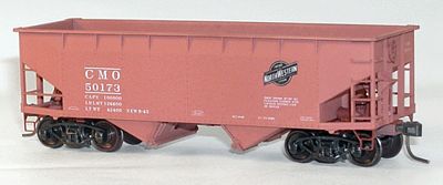 Accurail 7718 HO Scale 50T Os Twin HOpper Cmo