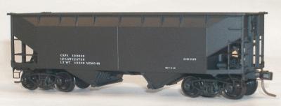 Accurail 7797 HO Scale Os Twin HOpper Data Blk