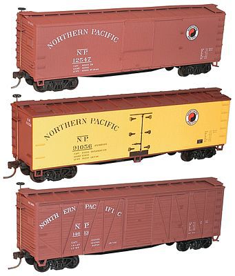Accurail 8054 HO Scale 40'Wood Box & Reefer Np 3#S