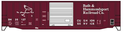 Accurail 80903 HO Scale 50'Per Diem Boxcar B&H