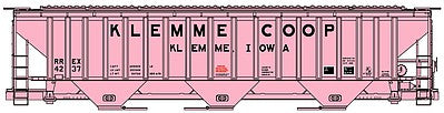 Accurail 80911 HO Scale Ps Cvd HOpper Klemme Coop
