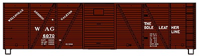 Accurail 80951 HO Scale 40' Wood Boxcar Wag