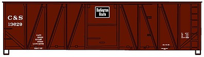 Accurail 80953 HO Scale 40'Wood Boxcar C&S