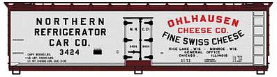 Accurail 80963 HO Scale 40'Wd Dairy Rfr Osc