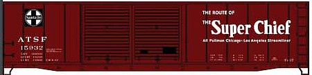 Accurail 81072 HO Scale 50'Stl Bxcar Super Chief