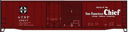 Accurail 81073 HO Scale 50'Stl Bxcar San Fran Chief
