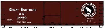 Accurail 81103 HO Scale Ds Wood Boxcar Gn