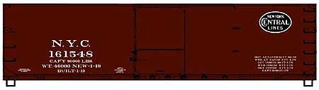 Accurail 81173 HO Scale 40' Double Sheath Wood Boxcar Nyc