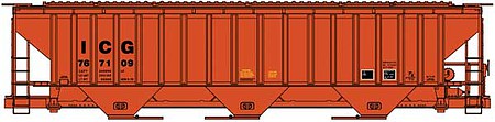 Accurail 81191 HO Scale Ps Cvd HOpper Illinois Cntrl Gulf