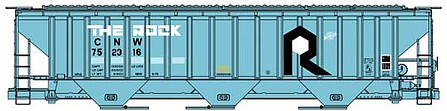 Accurail 81231 HO Scale Ps Cvd HOpper C&Nw Xri