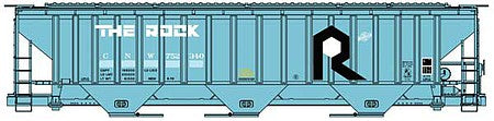Accurail 81233 HO Scale Ps Cvd HOpper C&Nw Xri
