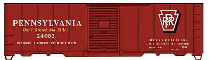 Accurail 81281 HO Scale 40'Steel Boxcar Prr