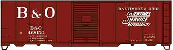 Accurail 81302 HO Scale 40'Steel Boxcar B&O 468154