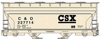 Accurail 81341 HO Scale 2-Bay Cvd HOpper