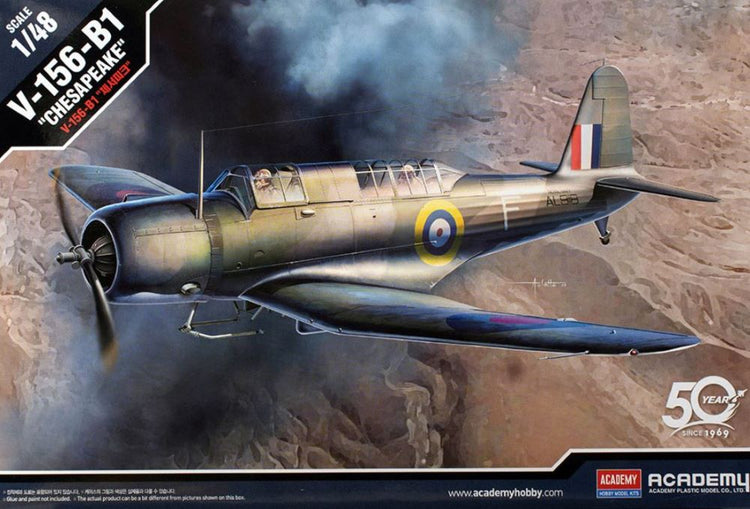 Academy 12330 1/48 WWII V156B1 (SB2U) Chesapeake Fighter/Bomber