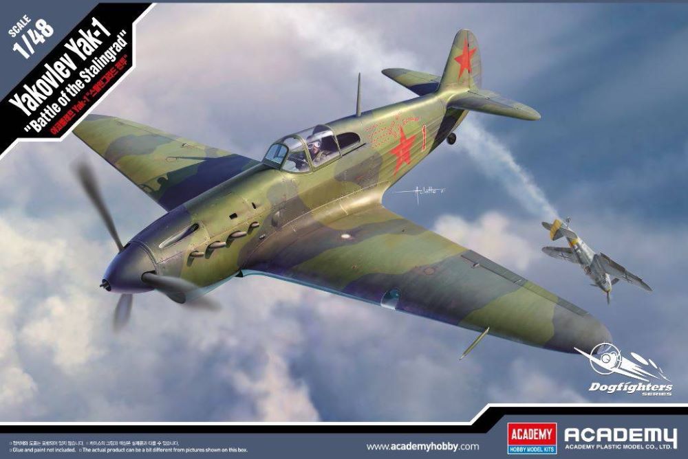 Academy 12343 1/48 Yak1 Fighter Battle of the Stalingrad