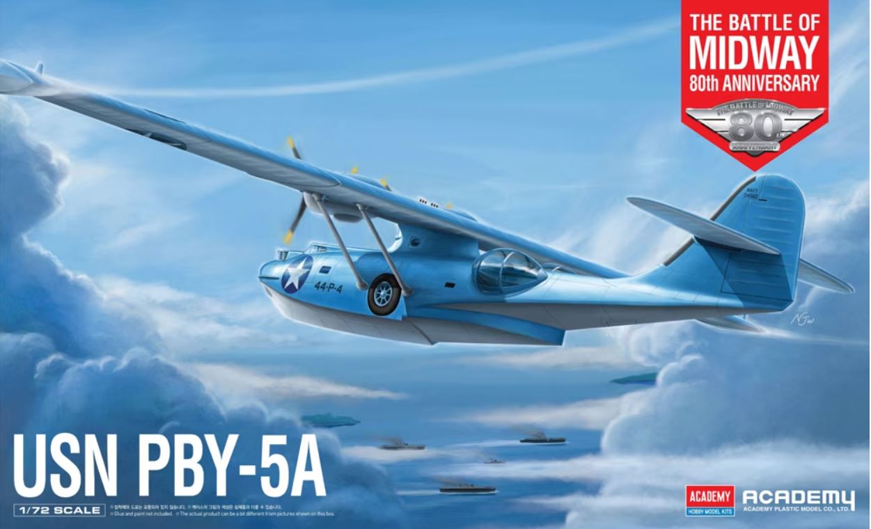 Academy 12573 1/72 PBY5A USN Aircraft Battle of Midway 80th Anniversary