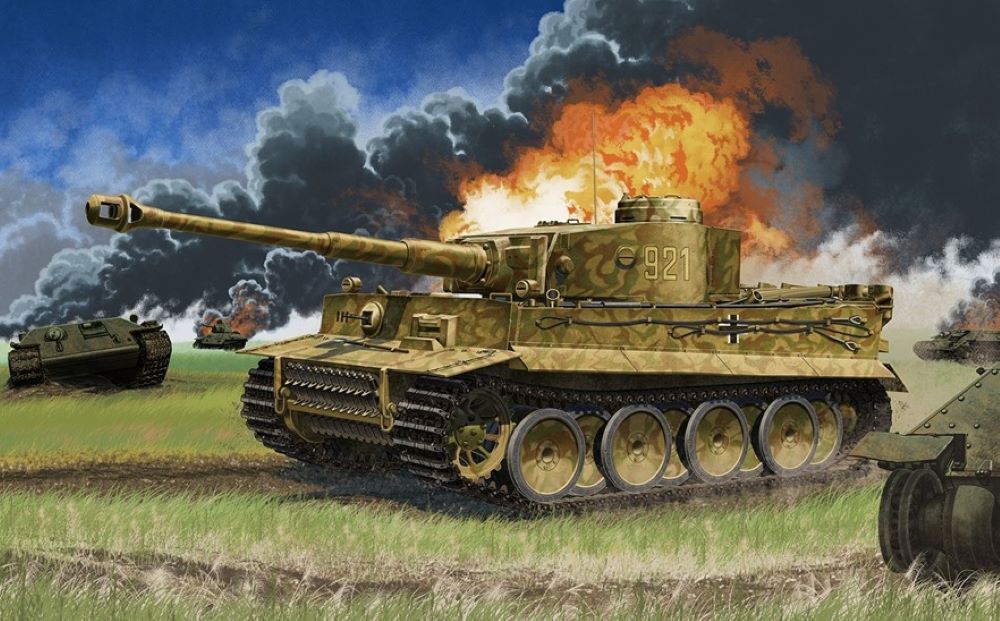 Academy 13509 1/35 Tiger I Early Version German Tank Operation Citadel