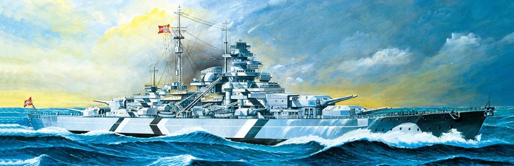 Academy 14109 1/350 Bismarck Battleship (Static)