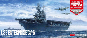 Academy 14409 1/700 USS Enterprise CV6 Aircraft Carrier Battle of Midway