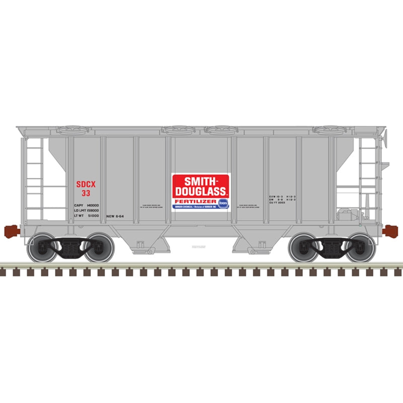 Atlas Trainman 50005902 N Ps-2 Cvd Hopper Sdcx 33