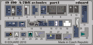 Eduard 49490 1/48 Aircraft- A7D/E Avionics for HBO (Painted) (D)