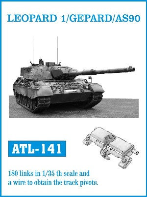 Friulmodel 141 1/35 Leopard 1/ Gepard/AS90 Track Set (180 Links)