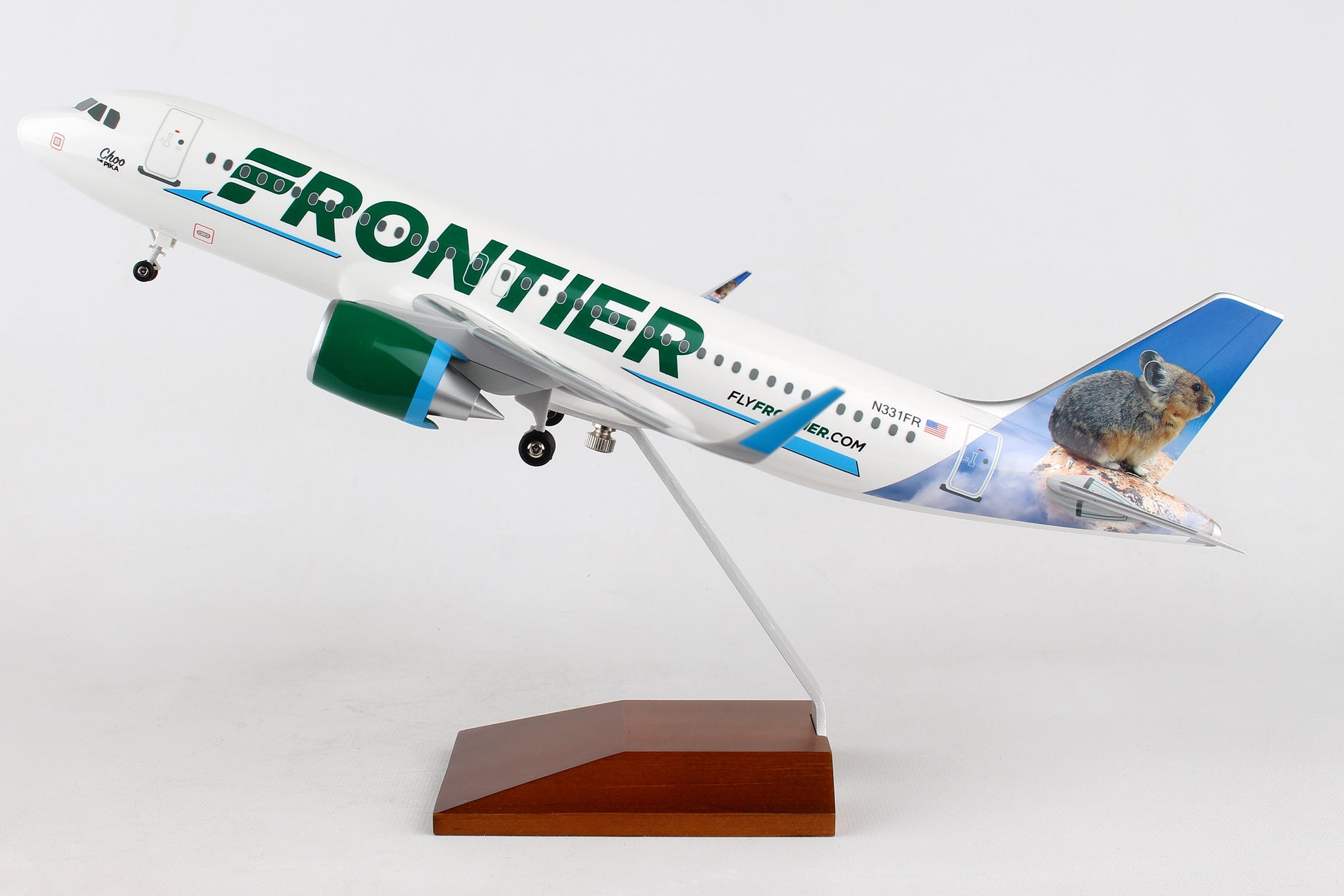 Skymarks Supreme SKR8350 Skymarks Frontier A320Neo 1/100 Choo The Pika
