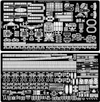 White Ensign Models 35109 1/350 USS New Orleans Class Cruisers Detail Set (D)