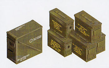 AFV Club 35035 1/35 .30/.50 Cal. 40mm Modern US Ammo Boxes & Belts