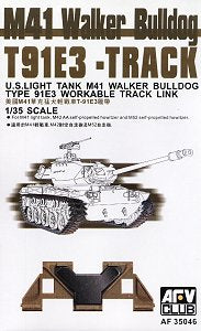 AFV Club 35046 1/35 M41 Walker Bulldog T91E3 Workable Track Links