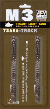 AFV Club 35061 1/35 T36E6 Rubber Tracks for M3/5/8 Tanks