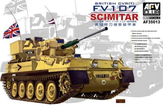 AFV Club 35013 1/35 British CVR(T) FV107 Scimitar Combat Recon Vehicle