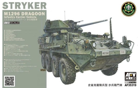 AFV Club 35319 1/35 Stryker M1296 Dragoon Infantry Carrier Vehicle