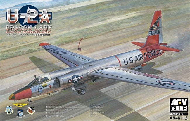 AFV Club 48112 1/48 U2A Dragon Lady High-Altitude Recon Aircraft