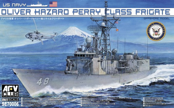 AFV Club 70006 1/700 USS Oliver Hazard Perry Class Frigate