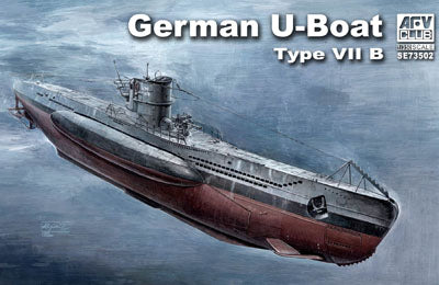AFV Club 73502 1/350 German U-Boat Type VIIB Submarine