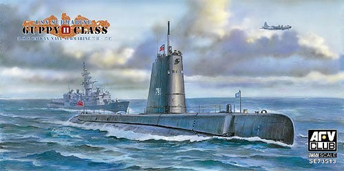 AFV Club 73513 1/350 USN Guppy II Class Submarine