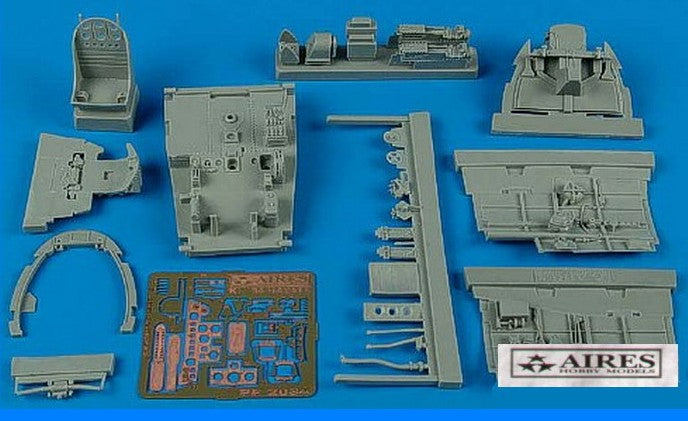 Aires 2084 1/32 Ki84 Cockpit Set For HSG