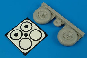 Aires 2086 1/32 Ju88A1 Wheels & Paint Masks For RVL (D)