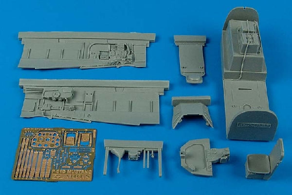 Aires 2091 1/32 P51D Cockpit Set For TSM