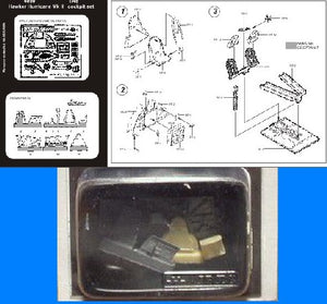 Aires 4050 1/48 Hurricane Mk II Cockpit Set For HSG