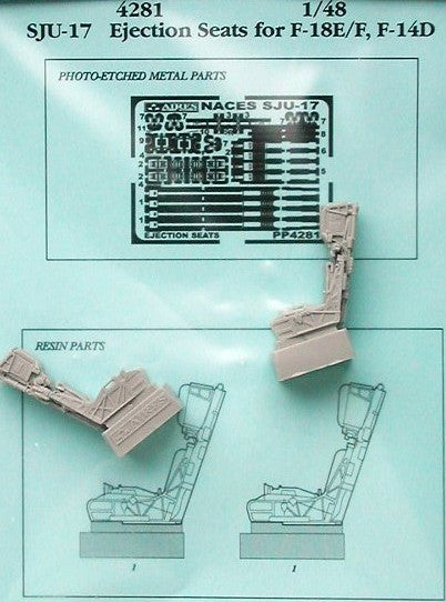 Aires 4281 1/48 F/A18E/F, F14D SJU17 Ejection Seats 