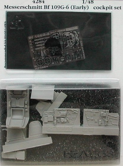 Aires 4284 1/48 Bf109G6 Early Cockpit Set For HSG (D)