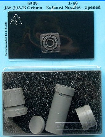Aires 4309 1/48 JAS39A/B Gripen Exhaust Nozzles Opened For ITA (D)