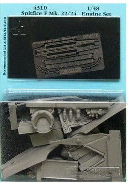 Aires 4310 1/48 Spitfire F Mk 22/24 Engine Set For ARX & EDU (D)