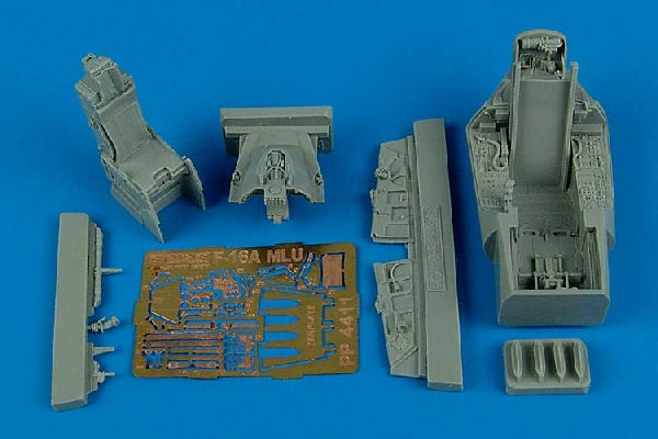 Aires 4411 1/48 F16A MLU Falcon Cockpit Set For HSG