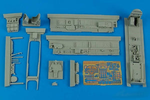 Aires 4586 1/48 Bf110D3 Cockpit Set For DML (D)